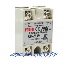 Реле твердотільне SSR-25DA