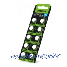 Батарея G13 Videx Alkaline (LR44, A76)