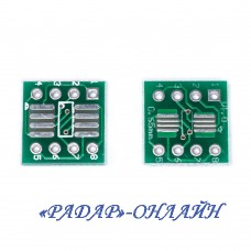 Плата монтажна (SO8/MSOP8 на DIP-8 12x12мм)