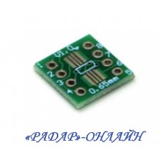 Плата макетна (під пайку) N24 QFP32/QFN32 НА DIP-8
