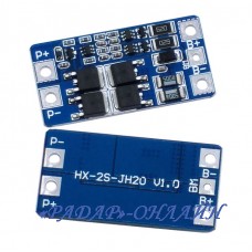 Модуль заряда-разряда 2х Li-Ion акумуляторів