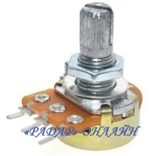 Резистор змінний R1711 1,0 МОм логаріфмічний з вимикачем