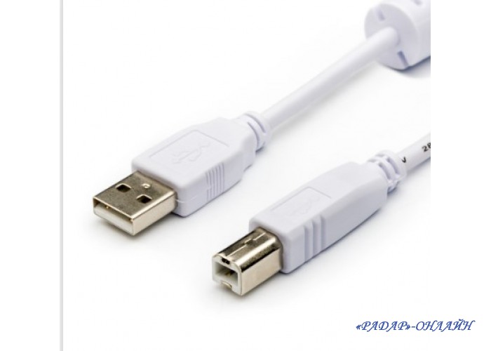 Шнур USB2.0 A-USB2.0 B шт-шт 1,8м