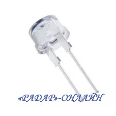 LED-8WC 8мм білий для ліхтарика