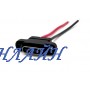 Type-C розетка на панель 2-pin з кабелем
