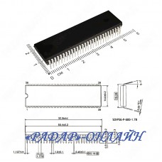 Микросхема TDA 8842 /SDIP-56/
