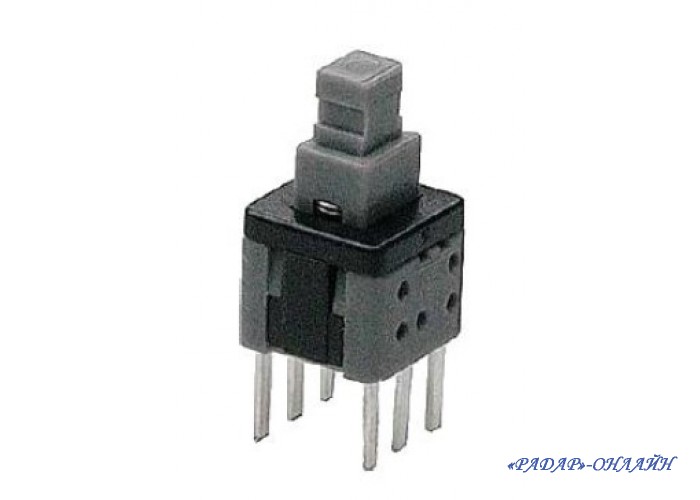 Кнопка PBS-580L 6x6 c фиксациею