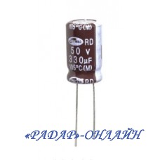 Конденсатор електролітичний 330мкФ 10В 6x11 105' SamWha