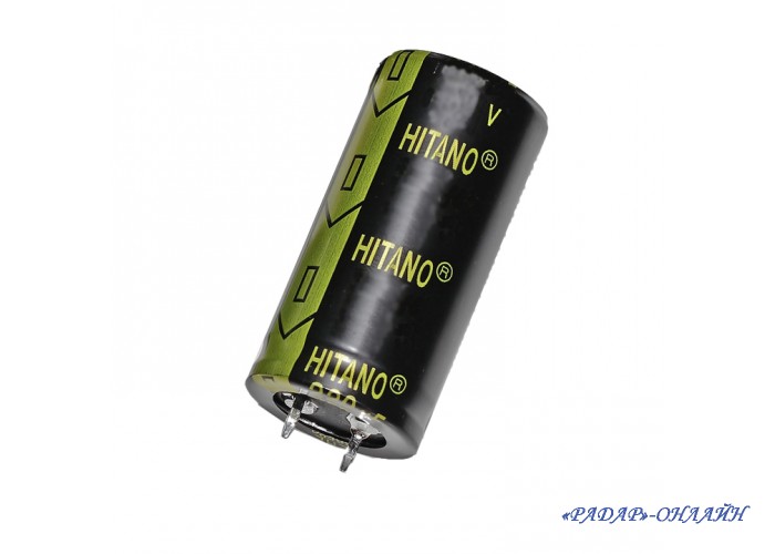 Конденсатор електролітичний 1000мкФ 250В 35x40 105' Hitano
